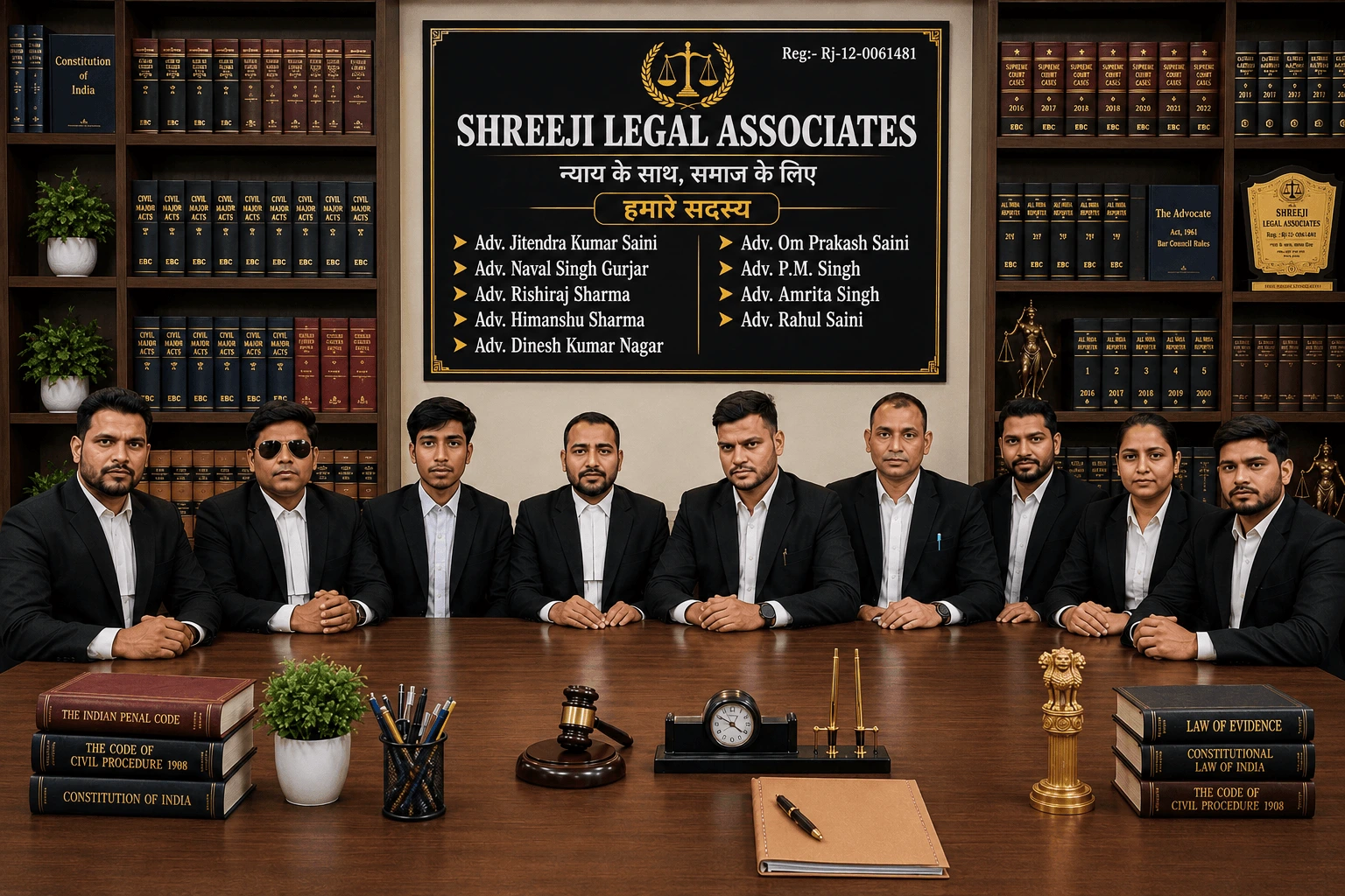 Professional legal team at ShreeJi Legal Associates